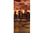 Samolepící fototapeta na dveře DL001 New York, 95x210 cm Fototapety na dveře