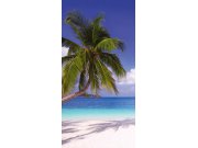 Samolepící fototapeta na dveře DL015 Beach, 95x210 cm Fototapety na dveře