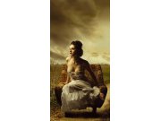 Samolepící fototapeta na dveře DL034 Women, 95x210 cm Fototapety na dveře