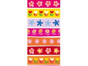 Samolepící fototapeta na dveře DL037 Flowers, 95x210 cm Fototapety na dveře