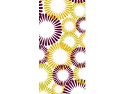 Samolepící fototapeta na dveře DL041 Circle, 95x210 cm Fototapety na dveře