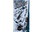 Samolepící fototapeta na dveře DL048 Music, 95x210 cm Fototapety na dveře