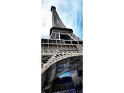 Samolepící fototapeta na dveře DL049 Eiffel tower, 95x210 cm Fototapety na dveře