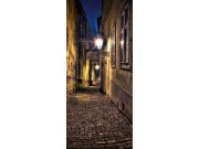 Samolepící fototapeta na dveře DL050 Ulice, 95x210 cm Fototapety na dveře