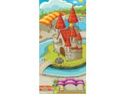 Vliesová fototapeta Hrad S-235 | 110x220 cm Fototapety pro děti