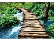 Vliesová fototapeta Dimex Dřevěná lávka XL-137 | 330x220 cm Fototapety vliesové