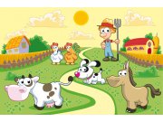 Vliesová fototapeta Dimex Farma XL-265 | 330x220 cm Fototapety pro děti