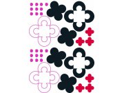 Samolepka na zeď Ornament 39142, rozměry 70 x 50 cm Výprodej