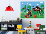 Fototapeta AG Krteček a medvědi FTNM2659 | 160x110 cm Fototapety pro děti