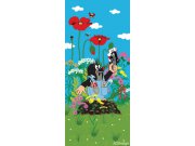 Vliesová fototapeta Krteček a kalhotky FTNV-2917 | 90x202 cm Fototapety pro děti