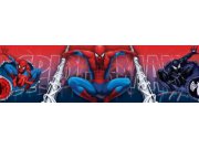 Samolepicí bordura Spiderman D42369, rozměry 15,9 x 500 cm Dětské samolepicí bordury