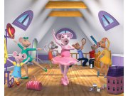 3D Fototapeta Angelina Ballerina 40557, 305 x 244 cm Fototapety pro děti