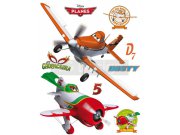 Samolepicí dekorace Planes Dusty DK-1764, 85x65 cm Dětské samolepky na zeď