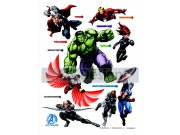 Samolepicí dekorace Hulk DK-1719, 85x65 cm Dětské samolepky na zeď