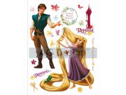 Samolepicí dekorace Rapunzel a Princ DK-0852, 85x65 cm Dětské samolepky na zeď