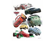 Samolepicí dekorace Cars a ralye DK-0886, 85x65 cm Dětské samolepky na zeď