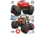 Samolepicí dekorace Cars monster track DK-1765, 85x65 cm Dětské samolepky na zeď