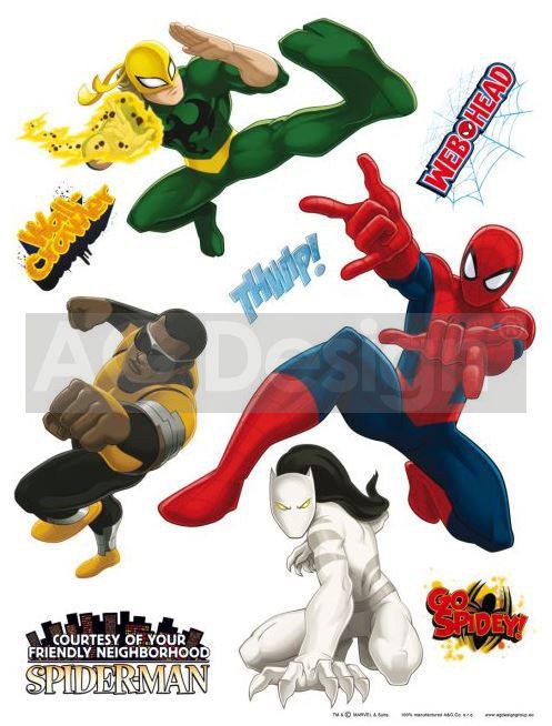 Dětské samolepky na zeď - Samolepicí dekorace Spiderman DK-1775, 85x65 cm Samolepicí dekorace Spiderman DK-1775, 85x65 cm - Dětské samolepky na zeď