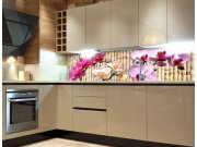 Fototapeta mezi kuchyňskou linku Orchidej KI-180-026, rozměry 180 x 60 cm Samolepící fototapety - Na kuchyňskou linku