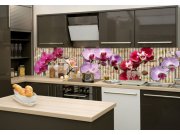 Fototapeta na kuchyňskou linku Orchidej KI-260-026, 260x60 cm Samolepící fototapety - Na kuchyňskou linku