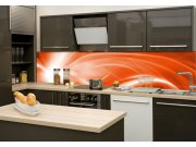 Fototapeta na kuchyňskou linku Oranžová KI-180-037, 180x60 cm Samolepící fototapety - Na kuchyňskou linku
