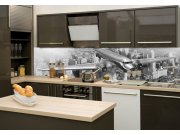 Fototapeta na kuchyňskou linku Letadlo KI-180-039, 180x60 cm Samolepící fototapety - Na kuchyňskou linku
