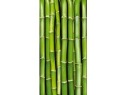 Samolepící fototapeta na dveře DL021 Bamboo, 95x210 cm Fototapety na dveře