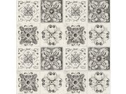 Omyvatelná vinylová tapeta na zeď Tiles More 885316 Tapety Rasch - Tapety Tiles More