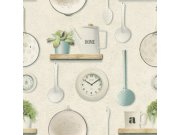 Omyvatelná vinylová tapeta kuchyňský vzor Tiles More 307108, lepidlo zdarma Tapety Rasch - Tapety Aldora