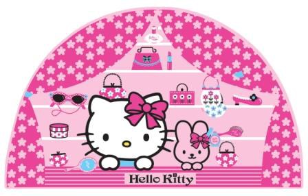 Dětské dekorace na zeď - Dekorace Hello Kitty D23560, 53x28 cm Dekorace Hello Kitty D23560, 53x28 cm - Dětské dekorace na zeď