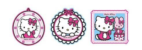 Dekorace Hello Kitty D23660, 3 ks