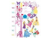 Samolepicí dekorace Princezny metr DK-0893, 85x65 cm Dětské samolepky na zeď