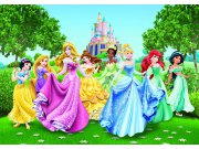 Fototapeta AG Princezny FTDNXXL-5067 | 360x270 cm Fototapety pro děti