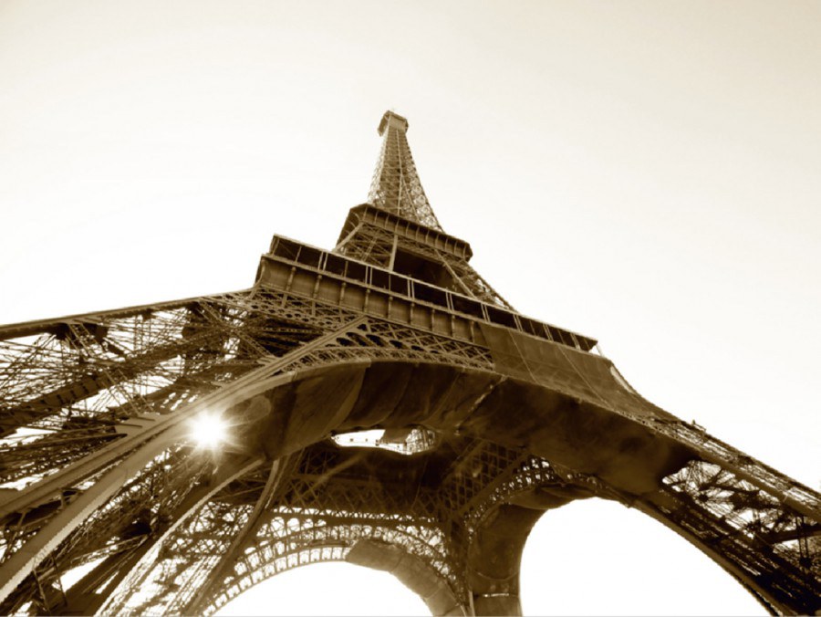 Fototapeta AG Eiffelova věž FTNS-2476 | 360x270 cm - Vliesové fototapety AG