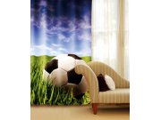 Závěs Fotbalový míč CU-140-027, 140x245 cm Závěsy