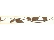 Samolepící bordura Hnědé listy SB02-408, rozměry 5 cm x 10 m Samolepící bordury
