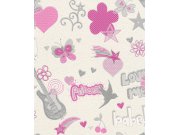 Tapety na zeď Kids & Teens 734522 Tapety Rasch - Tapety Kids & Teens