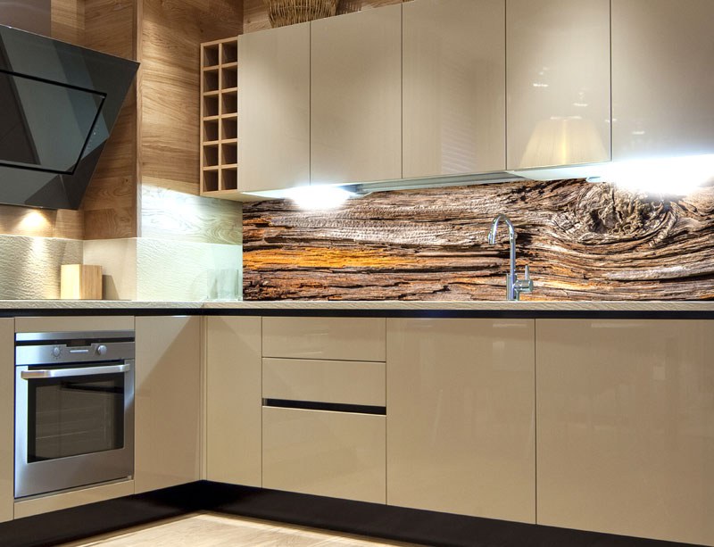 Samolepicí fototapeta do kuchyně Tree Bark KI-180-062, 180x60 cm Samolepicí fototapeta do kuchyně Tree Bark KI-180-062, 180x60 cm