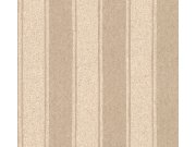 Luxusní tapety na zeď Etro pruhy béžovo smetanové 515961 Tapety Rasch - Tapety Etro