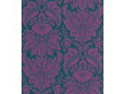 Luxusní tapety na zeď Etro ornamenty fialovo zelené 517644 Tapety Rasch - Tapety Etro