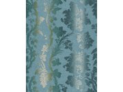 Luxusní tapety na zeď Etro ornamenty modro béžové 517835 Tapety Rasch - Tapety Etro
