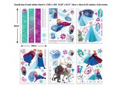 Samolepicí dekorace Walltastic Frozen 43916 Dětské samolepky na zeď