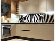 Fototapeta do kuchyně Zebra KI-260-016, 260x60 cm Samolepící fototapety - Na kuchyňskou linku