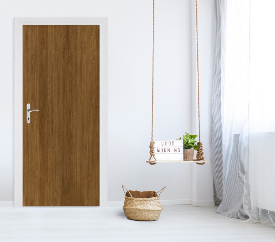 Samolepící fólie na dveře Ořech Edmonton 99-6330 | 2,1 m x 90 cm - Samolepící folie na dveře