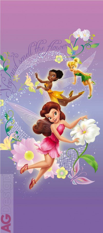 Fototapety pro děti - Vliesová fototapeta Fairies FTDNV-5415 | 90x202 cm Vliesová fototapeta Fairies FTDNV-5415 | 90x202 cm - Fototapety pro děti