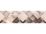 Samolepící bordura 3D dřevo WB8210