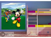 Fototapeta vliesová Mickey Mouse FTDNXL-5148 | 180x202 cm Fototapety pro děti