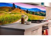 Samolepicí fototapeta do kuchyně - Příroda s červánky KI-180-082 | 180x60 cm Samolepící fototapety - Na kuchyňskou linku