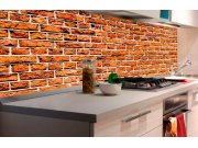 Samolepicí fototapeta do kuchyně - Stará cihla KI-180-087 | 180x60 cm Samolepící fototapety - Na kuchyňskou linku