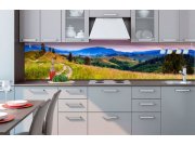 Samolepící fototapety Na kuchyňskou linku - Samolepicí fototapeta do kuchyně - Příroda s červánky KI-260-082 | 260x60 cm Samolepicí fototapeta do kuchyně - Příroda s červánky KI-260-082 | 260x60 cm
